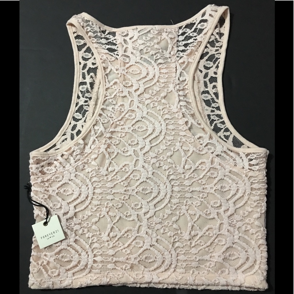 RACERBACK LACED TANK TOP - Picture 4 of 8